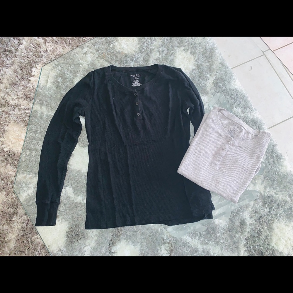 Kids Thermal button up, long sleeve shirt
